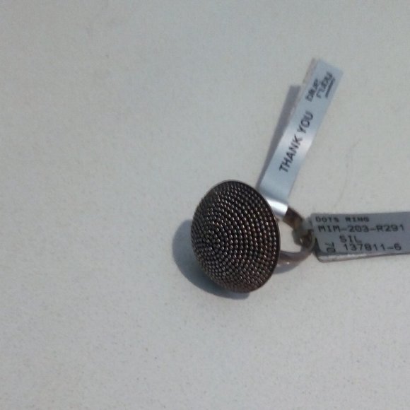 NEW ARITZIA silver DOME ring - Picture 2 of 4